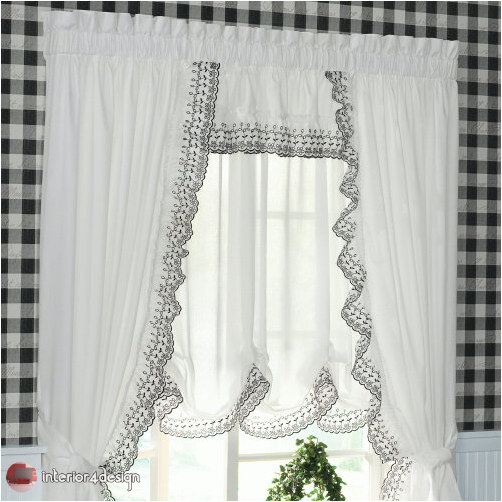 Elegant Kitchen Curtains 34