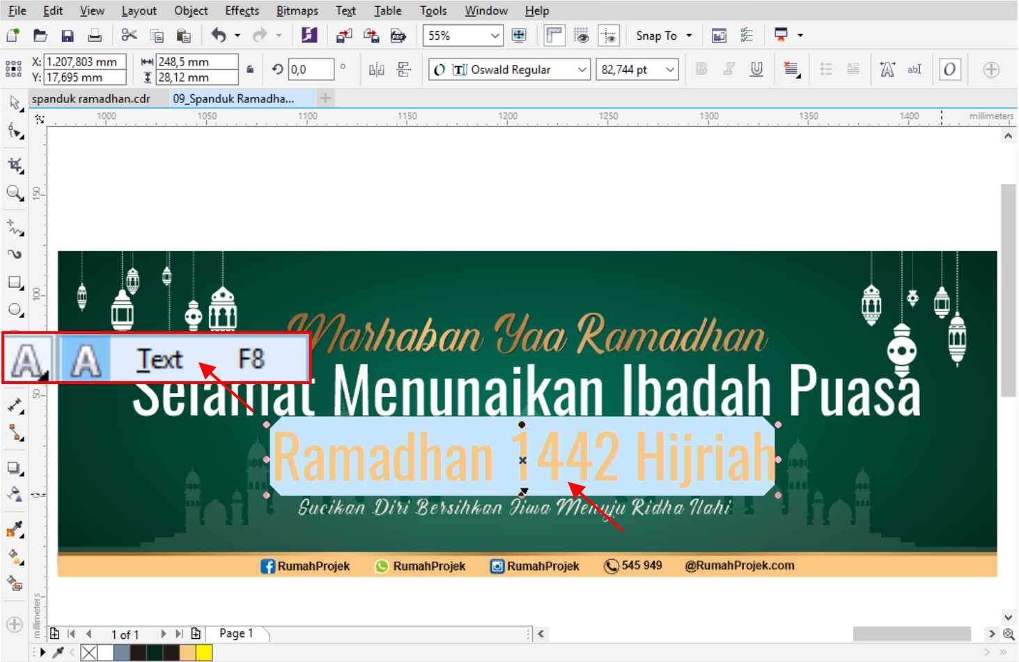  Download  Background Spanduk  Ramadhan  CDR CorelDraw  Gratis  