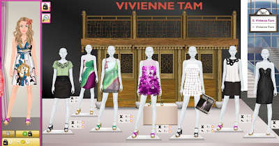 Fashion World Games  Free on Girlsgamesy Com   Games Blog For Iphone  Ipad   Android  Vivienne Tam