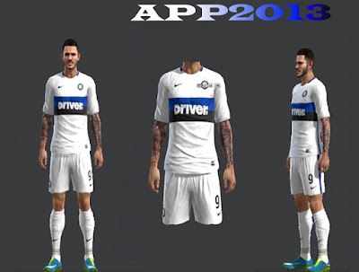 PES 2013 Inter Milan Away Kit 2015-16 by APP2013