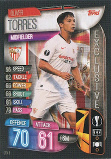 Topps Match Attax UEFA Champions League 2019-2020 (International Variant) Sevilla FC Set