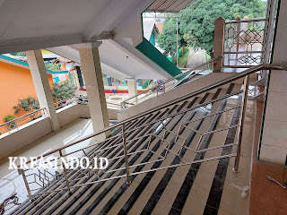 Benarkah Rekomended Railing Tangga Stainless Model Tamara❓️Pemasangan Masjid AT-TAQWA Beji Depok