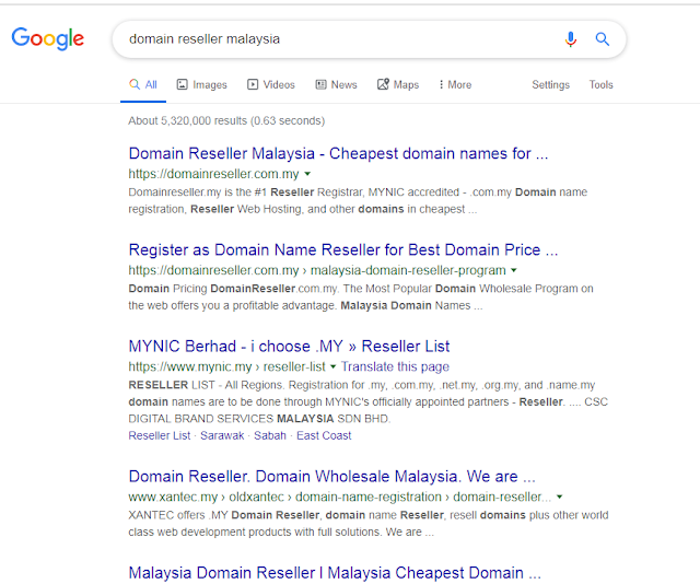 Is rasa nak beli domain name balik