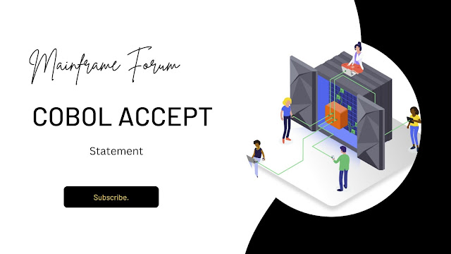 COBOL ACCEPT Statement, COBOL ACCEPT VERB