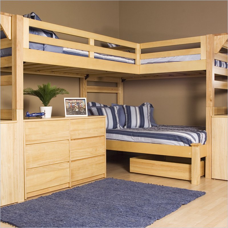 Queen Over Queen Bunk Bed Plans Bunk Bed Plans Bunk Beds