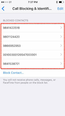 Blocking contacts in iOS 11 is easy. You can block any phone number in iOS 11 directly from the recent tab of the Phone app.