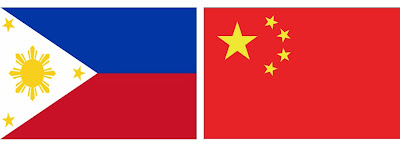 Philippine and China Flag