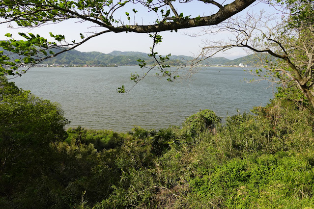 鳥取県東伯郡湯梨浜町宮内 東郷羽合線からの眺望