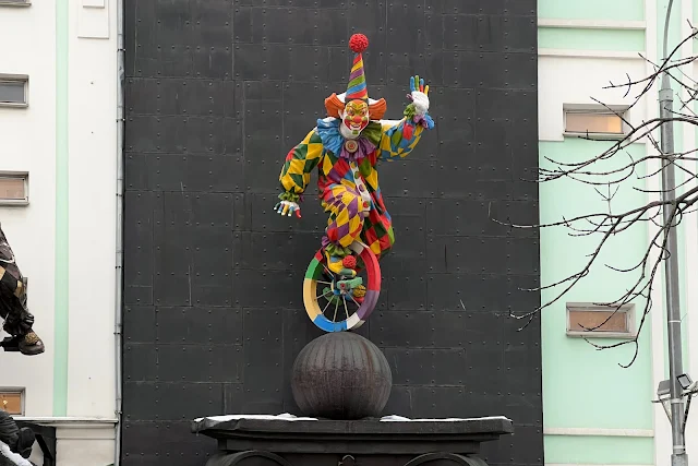 Грузинская площадь, Музей творческая мастерская художника Зураба Церетели, клоун