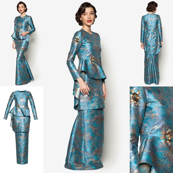 Fesyen Baju Raya 2016 Terkini Jovian Mandagie Baju Kurung 