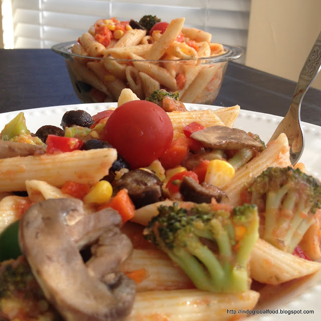 Penne Pasta with Vegetables