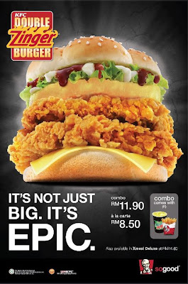 KFC Double Zinger Burger