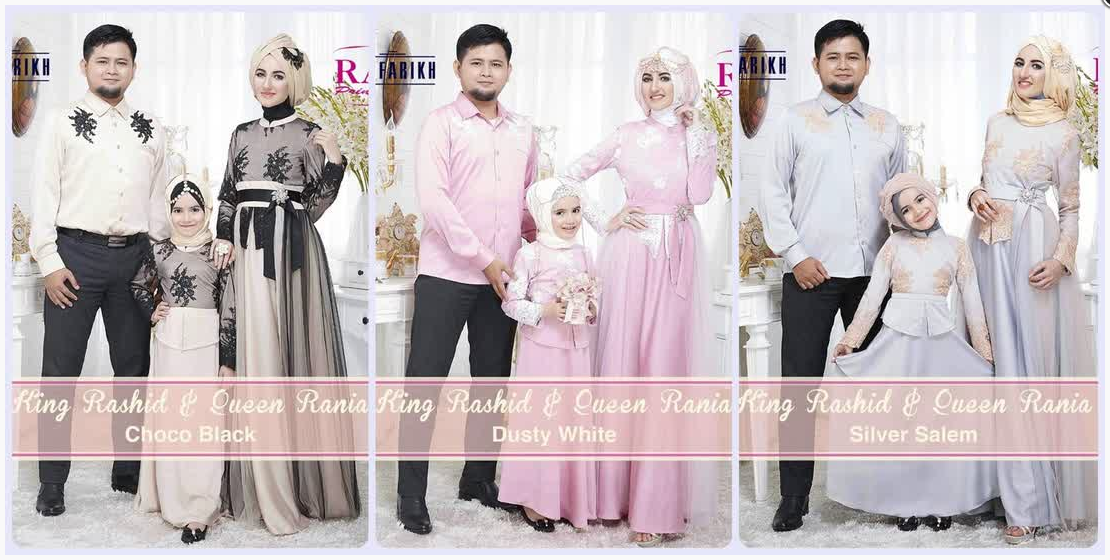  Gambar Baju Muslim Couple Keluarga 2019