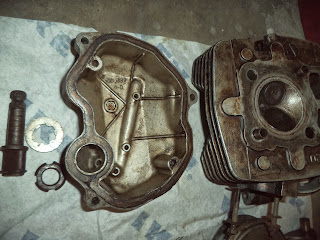 honda tmx 155 head cover and cylinder head