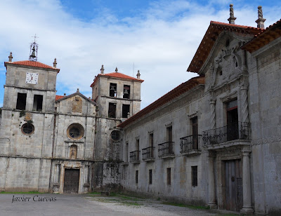 Iglesia y Monasterio de Cornellana. Grupo Ultramar Acuarelistas