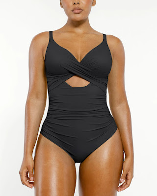Shapewear slimming swimsuit