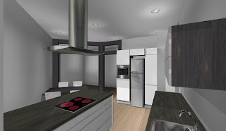 Offene Wohnküche Altbau