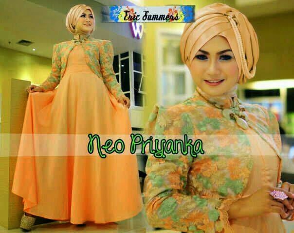 Jual, Dress, Neo, Priyanka, Orange, By, Eric, Sammer