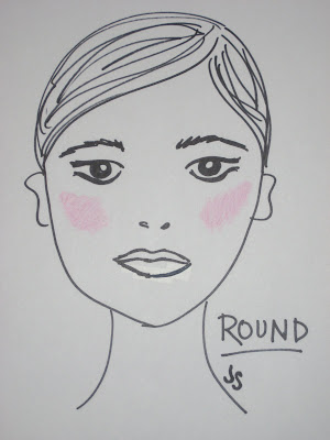 Round: When you want to add more definition to your cherub-like round face, 