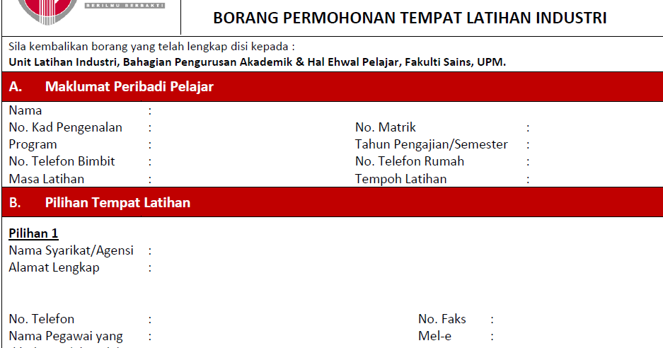 Contoh Surat Rayuan Kolej Vokasional - Selangor v