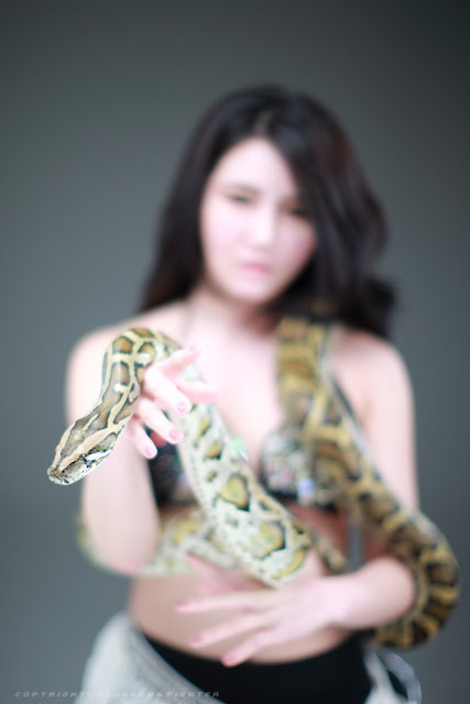 3 Snake Girl - Han Ga Eun  - very cute asian girl - girlcute4u.blogspot.com