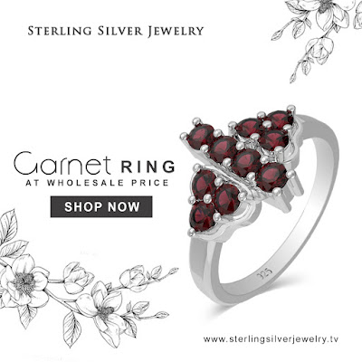 garnet rings wholesale