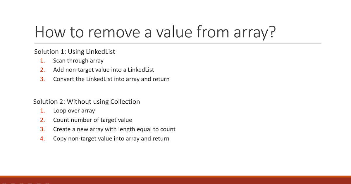 Java67 How To Remove A Number From An Integer Array In Java Example Tutorial