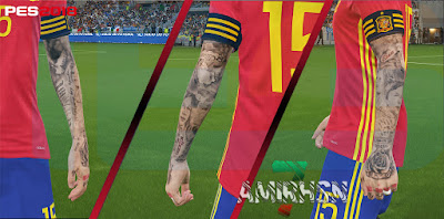 PES 2018 Mega Tattoopack Vol 2.0 by Amir.Hsn7