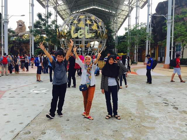 Edisi jalan-jalan ke jungleand bareng kakak kelas EDS