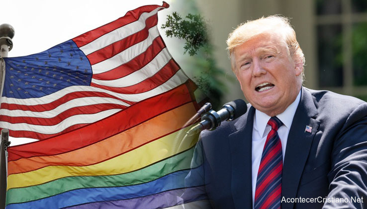 Donald Trump prohíbe bandera gay en embajadas