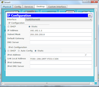 Cara Membuat Simulasi Jaringan Client Server Menggunakan Cisco Packet Tracer