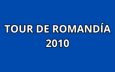 TOUR DE ROMANDÍA 2010 - Prólogo