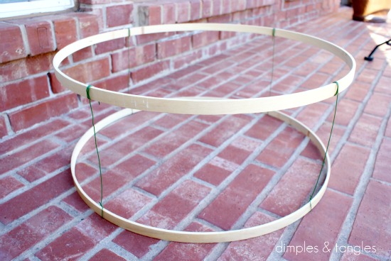 Diy Drum Shade Tutorial Dimples And Tangles