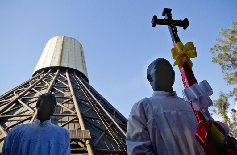 The shrine for the martyrs in the Kampala suburb of Namugongo is a major pilgrimage site