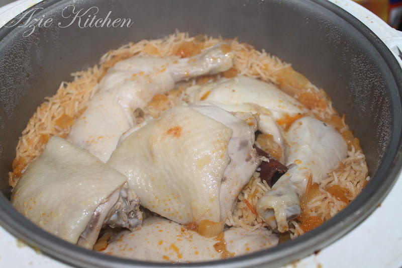 Nasi Kabsah Ayam - Azie Kitchen