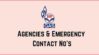 HP Gas Agencies & Emergency Contact No's Suryapet District