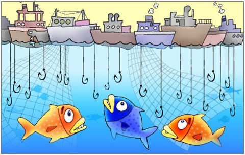  ... are complaining about ending overfishing in the US and in Europe