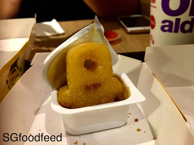 banana ice cream Mcnuggets Spicy Singapore sgfoodfeed