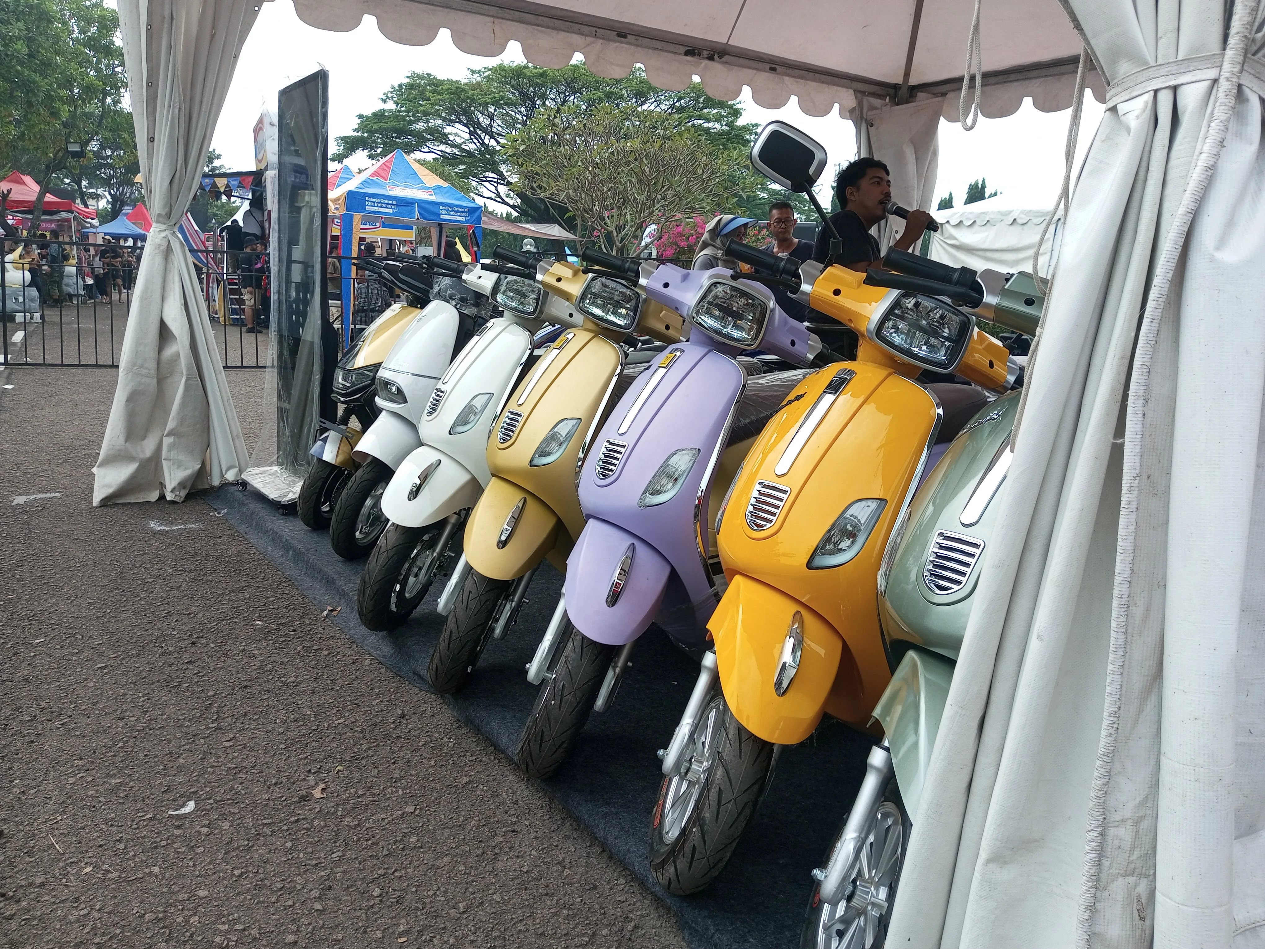 Ratusan Bikers dari Berbagai Komunitas Penuhi Acara Parjo (Pasar Jongkok Otomotif) 2023