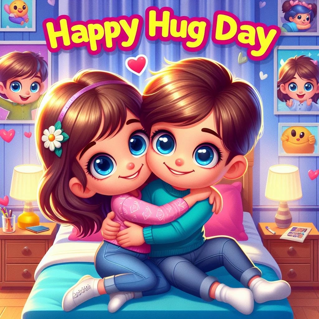 Hug Day Quotes for Brother and sister
