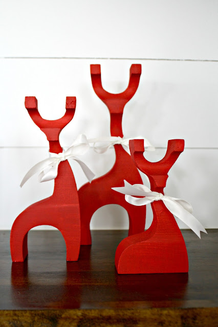 red wood reindeer