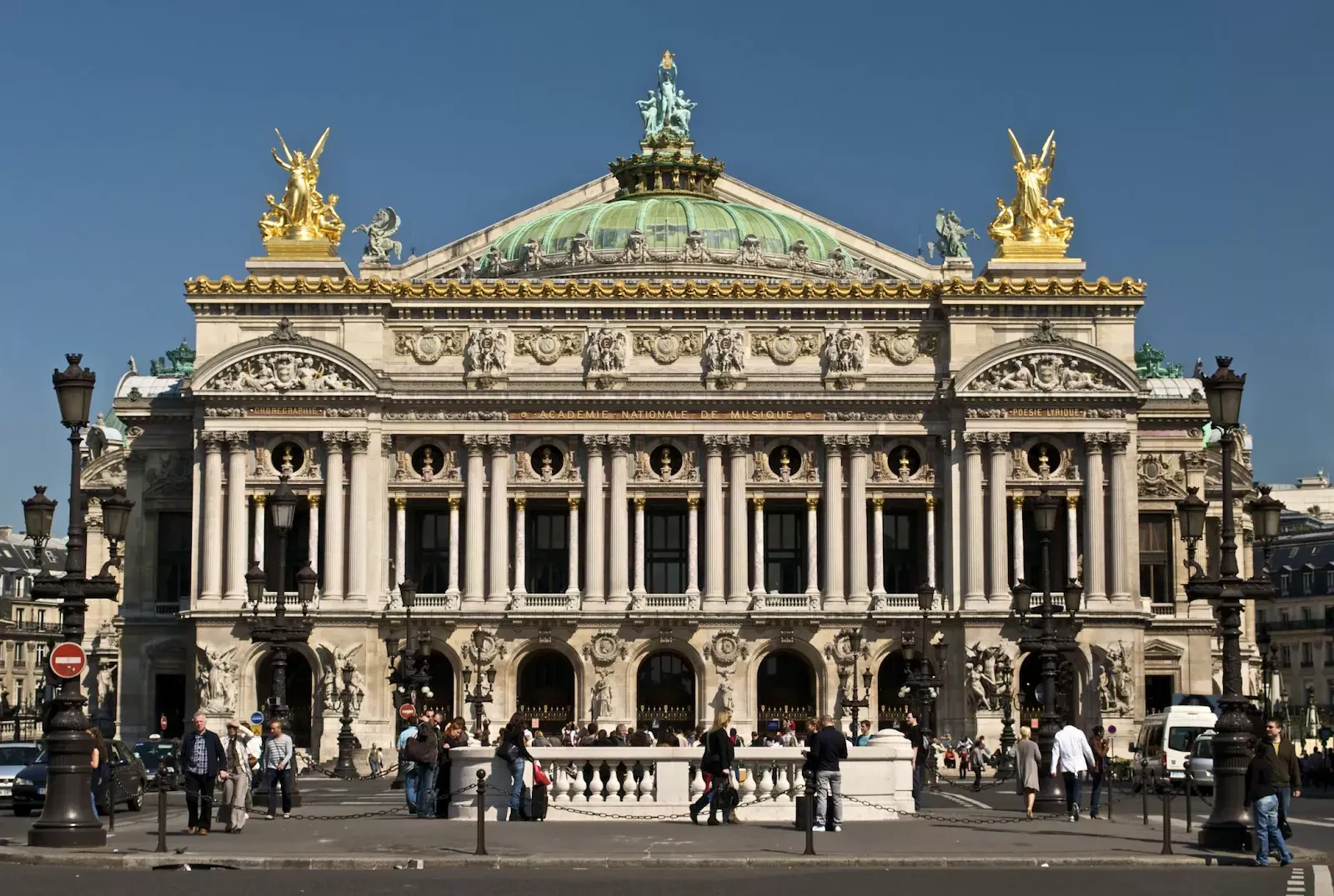 6- Palais Garnier It is imperative that you visit the Opera House during your trip to Paris, so go to the Palais Garnier or known as the Opera Garnier located in the ninth district in Paris, and enjoy the charm of this place and learn more and more about its history.