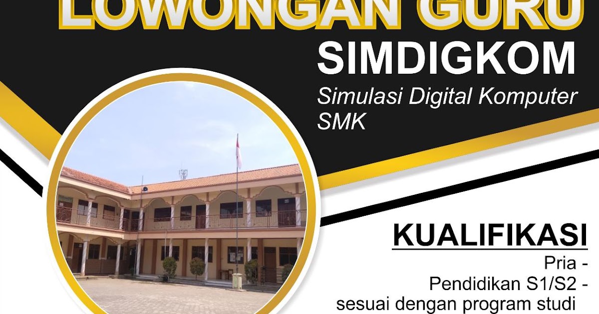 LOWONGAN GURU SIMULASI DIGITAL KOMPUTER - Berita Kebumen