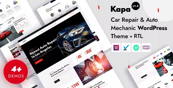 Best Car Repair & Auto Services WordPress Theme