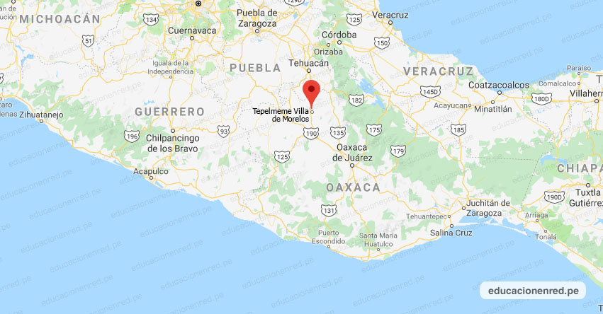 Temblor en México de Magnitud 3.2 (Hoy Domingo 26 Abril 2020) Sismo - Epicentro - Tepelmeme Villa de Morelos - Oaxaca - OAX. - SSN - www.ssn.unam.mx