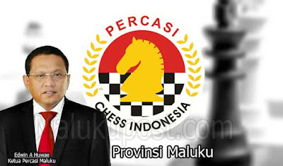 Ambon, Malukupost.com - Ketua Umum Pengurus Besar (PB) Persatuan Catur Seluruh Indonesia (Percasi), GM Utut Adianto dipastikan akan melantik Pengurus Provinsi (Pengprov) Percasi Maluku masa bhakti 2018-2022, dijadwalkan di Ambon pada 11 April 2018. "Ketua Umum Percasi telah memastikan berkunjung ke Ambon 11 April 2018 untuk melantik Pengprov Percasi Maluku masa bhakti 2018-2022, kata Ketua Percasi Maluku, Edwin A Huwae, di Ambon, Senin (26/3).