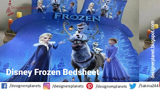 Disney frozen Bedsheet single and Double. Designerplanet