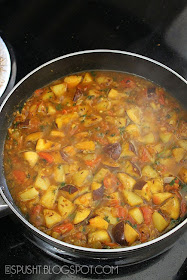 aloo baingan sabzi