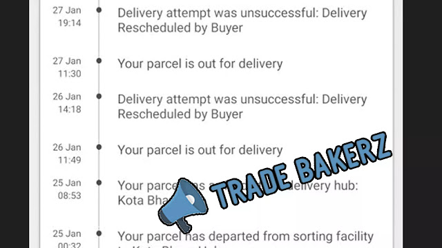 Maksud Delivery Attempt was Unsuccessful: Delivery Rescheduled by Buyer