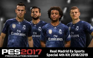 Gambar - PES 2017 Real Madrid Ea Sports Special 4th Kit 2018/2019 by Micano4u